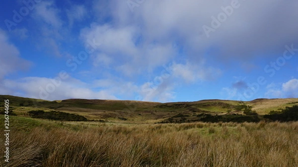 Obraz Irish landscape with clouds