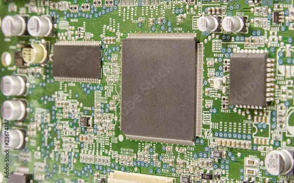 Fototapeta Компьютерная плата