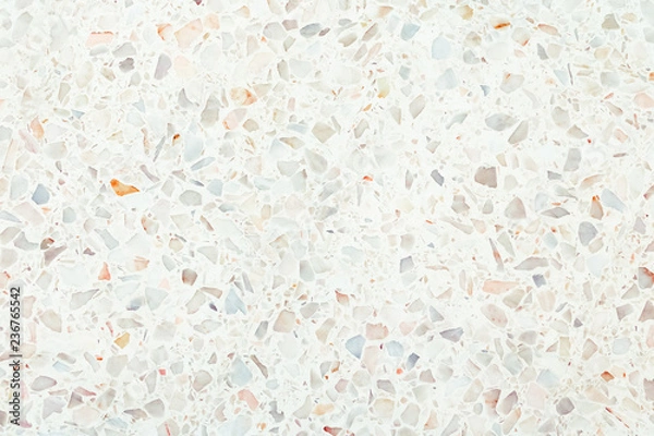 Fototapeta terrazzo flooring or marble old. polished stone texture beautiful for background pattern wall and color beautiful with copy space add text