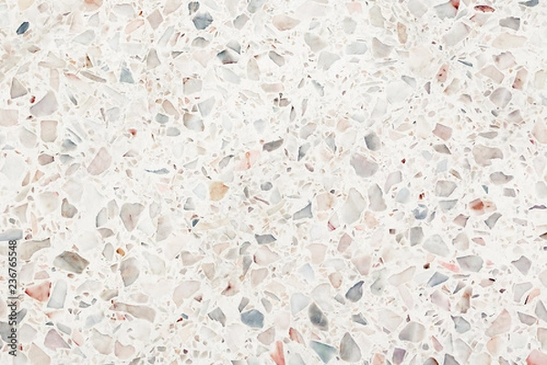 Fototapeta terrazzo flooring or marble old. polished stone texture beautiful for background pattern wall and color beautiful with copy space add text