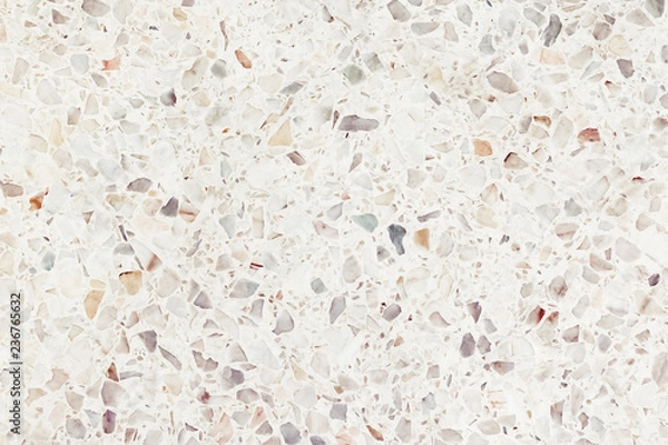 Fototapeta terrazzo flooring or marble old. polished stone texture beautiful for background pattern wall and color beautiful with copy space add text