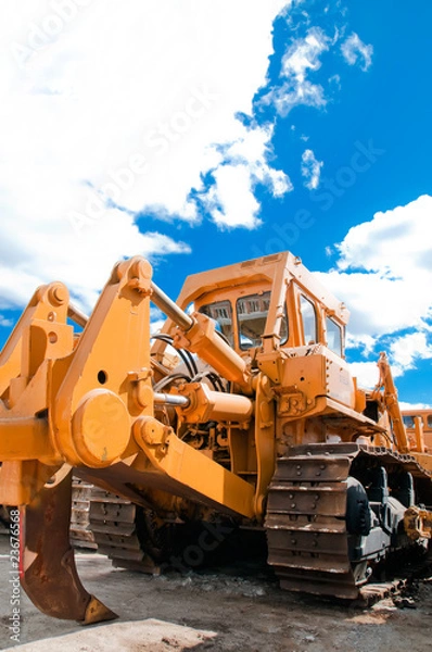 Fototapeta Heavy machinery