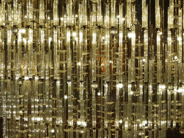 Fototapeta シャンデリア　横からの撮影