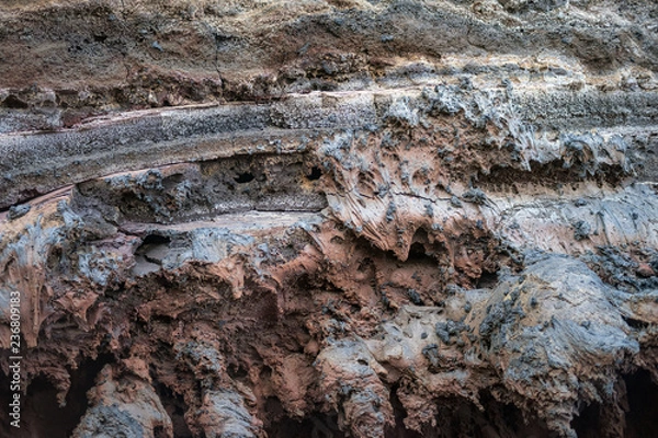 Fototapeta Volcanic lava background