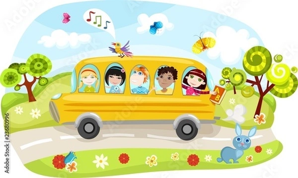 Obraz school bus