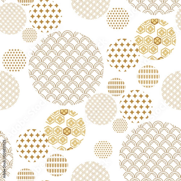 Fototapeta Japanese pattern20