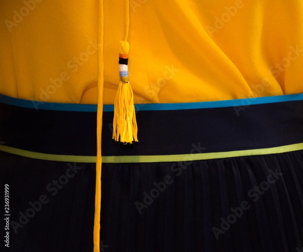 Obraz vestido de mujer 