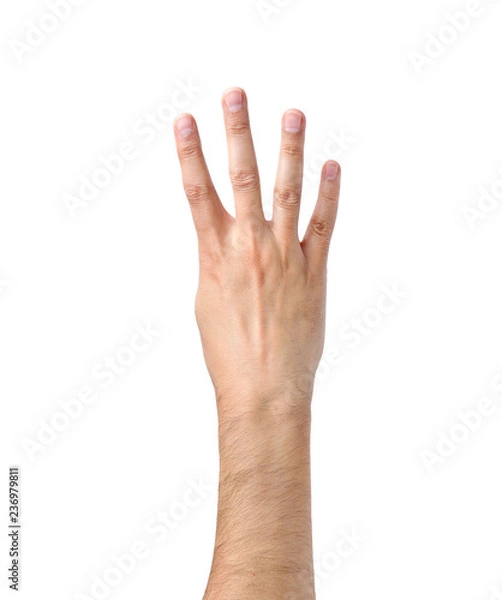 Fototapeta hand symbol