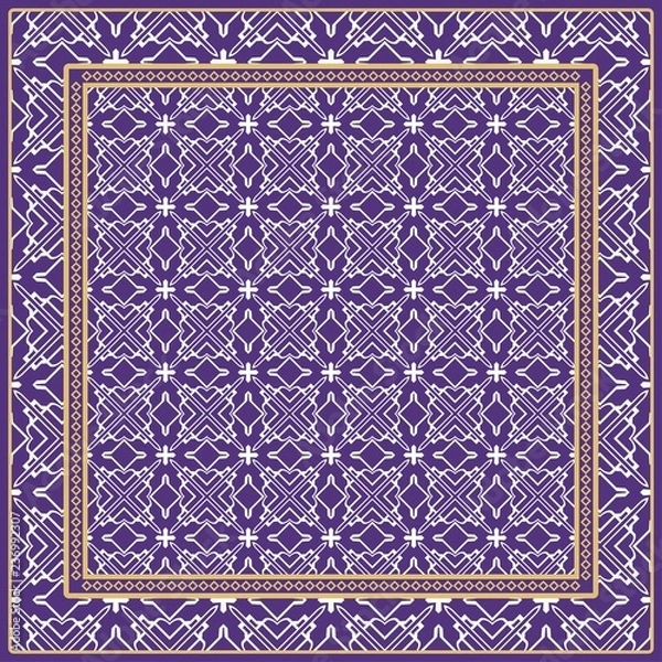 Fototapeta Geometric Pattern. Vector illustration. design for printing, presentation, textile industry