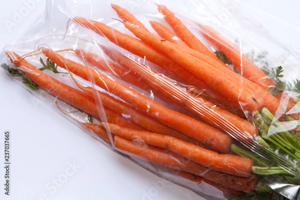 Obraz Food in plastic.