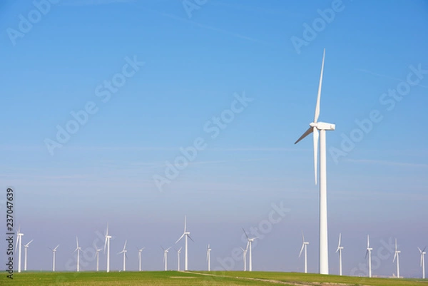 Obraz Wind energy concept