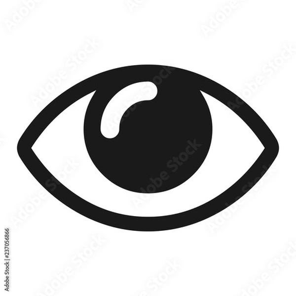 Obraz Eyeball Icon Outline