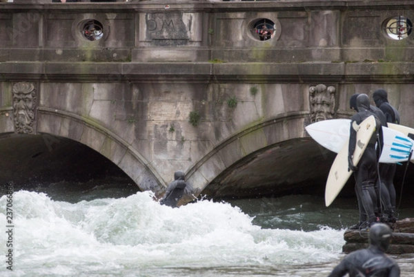 Obraz Eisbach Surfer Munich