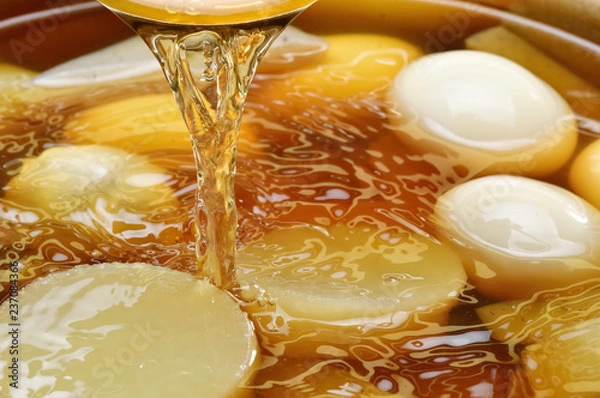 Obraz おでんの出汁