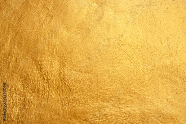 Obraz Golden wall background