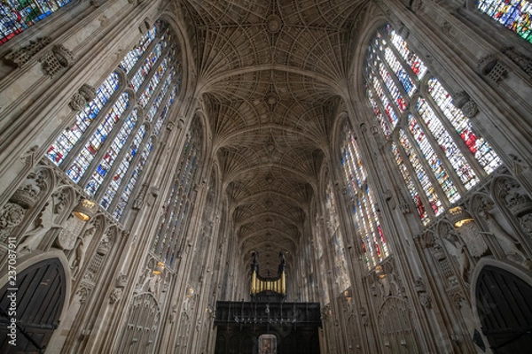 Obraz King's College Chapel Interior