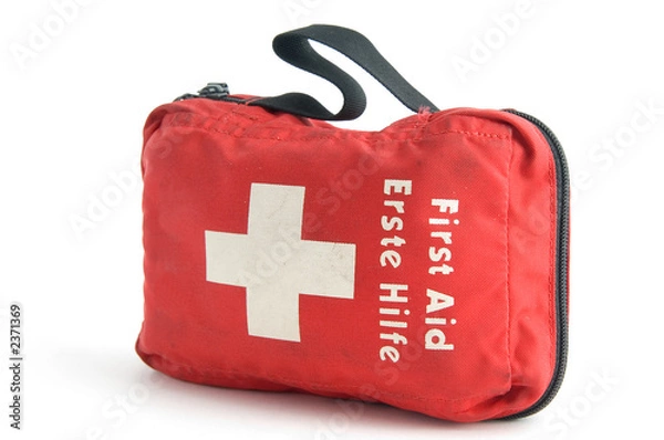 Fototapeta first aid kit.