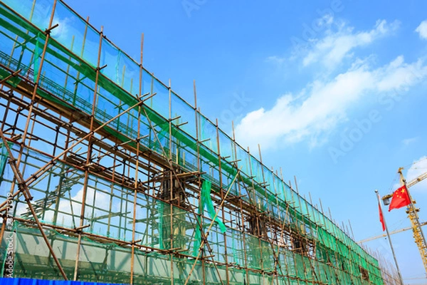 Obraz The construction site