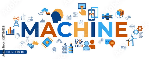 Obraz Digital vector digital tween assistant technology