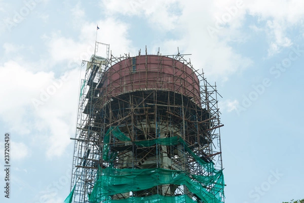 Obraz Build a high water tower.