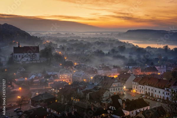 Obraz Kazimierz Dolny - Orange Mists