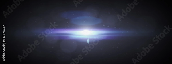 Fototapeta lights optical lens flares shiny