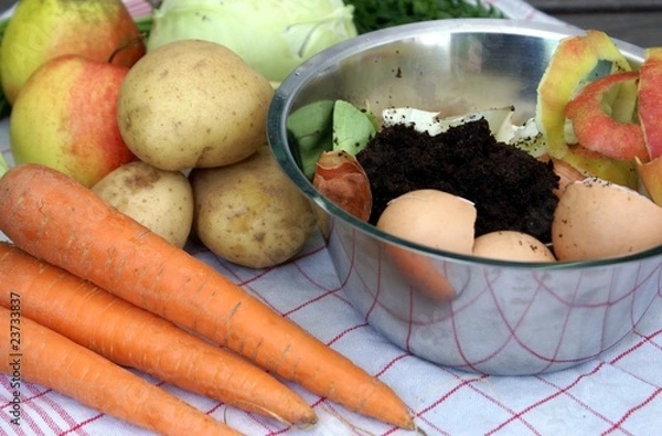 Fototapeta Bioabfall