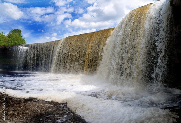 Obraz Jagala waterfall in Estonia