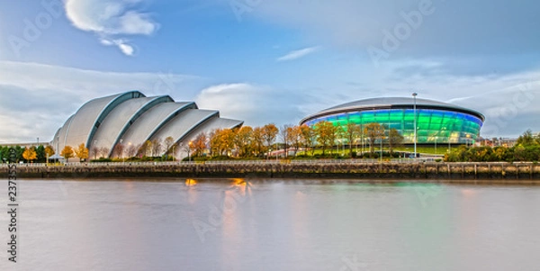 Fototapeta The Armadillo and the SSE Hydro in Panoramic View