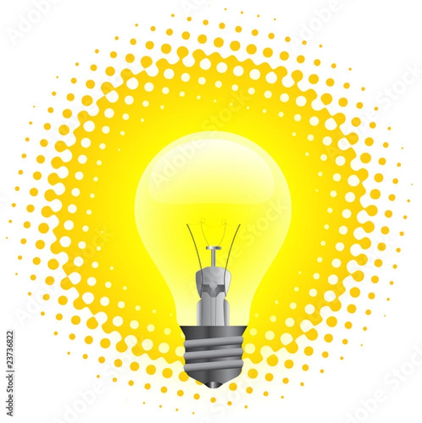 Fototapeta Light bulb