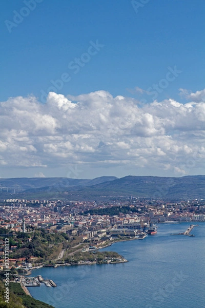 Obraz Blick auf Triest