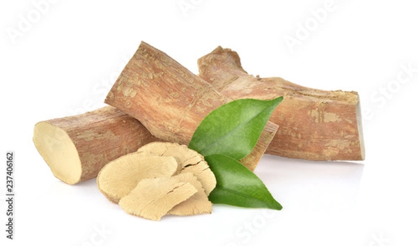 Obraz  Eurycoma longifolia  on white background.