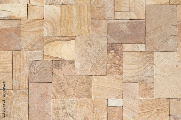 Obraz Mur z kamienia gruzu