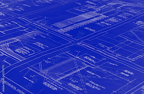 Obraz blueprints