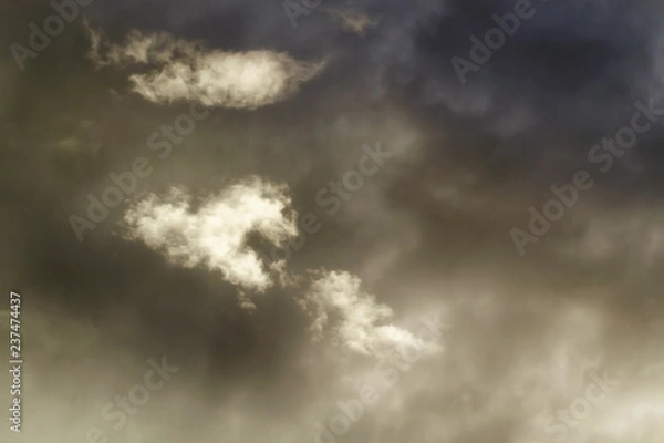 Fototapeta clouds in the sky