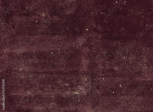 Fototapeta Grunge textured painted canvas for artisan concept background