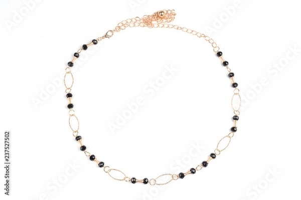 Fototapeta Jewelry pendant on a white isolated background. Jewelery, jewelry