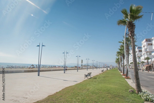 Obraz Corniche de Martil au Marroc