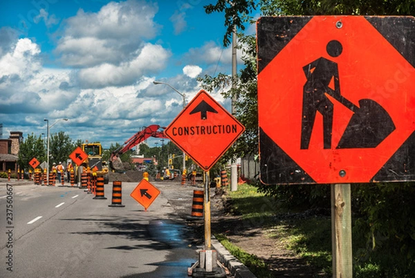 Fototapeta Construction