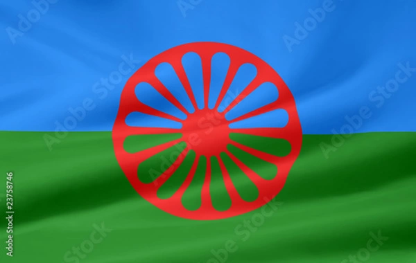 Obraz Flagge der Roma