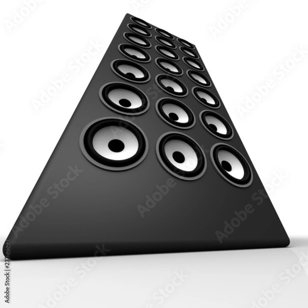 Obraz Monster speaker