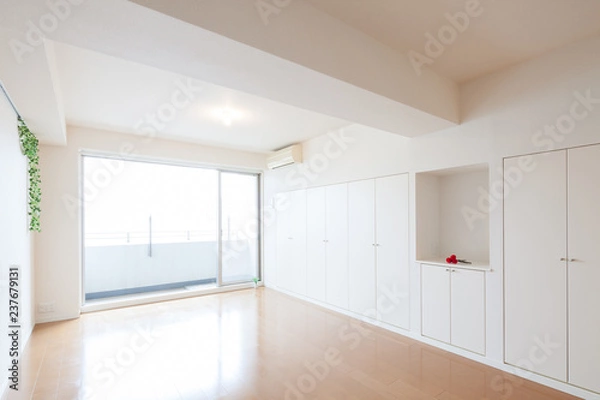 Fototapeta エアーコンディショナーのある部屋