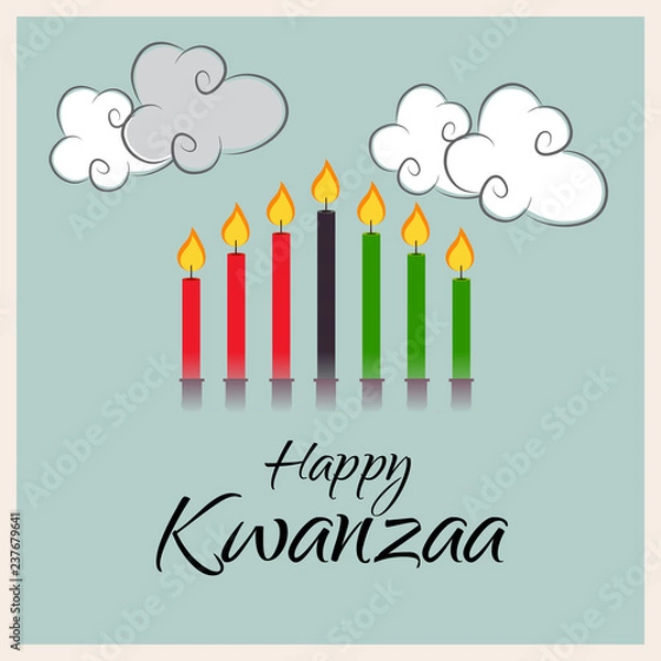 Obraz Happy Kwanzaa.