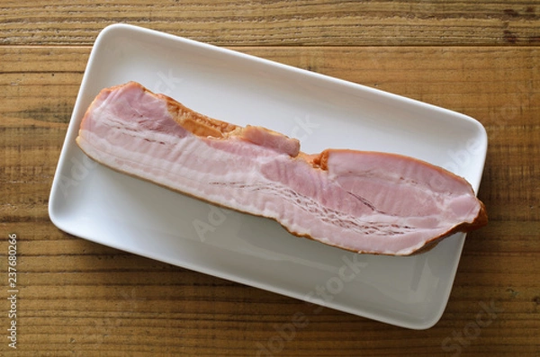 Fototapeta ベーコン　ブロック