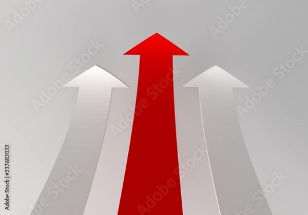 Fototapeta arrows on white background