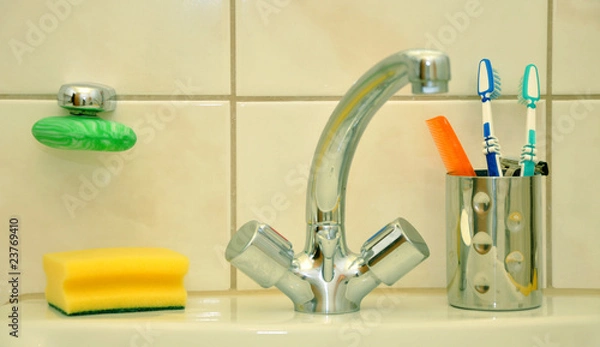 Obraz Waschutensilien