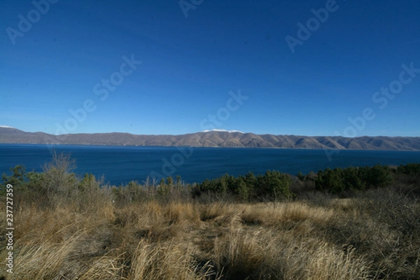 Fototapeta Lake Sevan in Armenia.