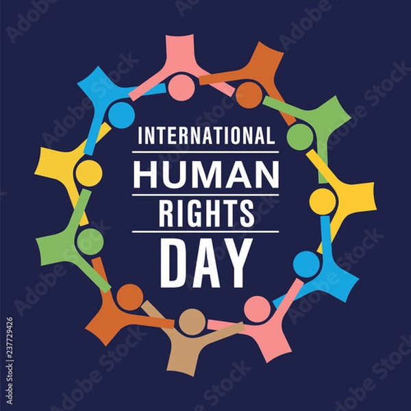 Obraz International human rights day
