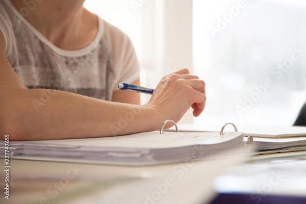 Obraz studying manual