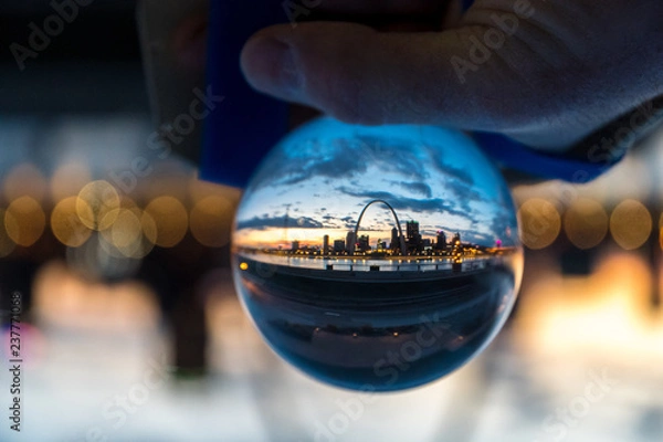 Obraz Sunset St. Louis II